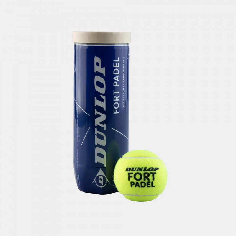 Мячи для падл-тенниса Dunlop FORT PADEL 3PET 601555 (Оригинал)