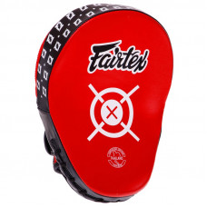 Лапи вигнуті для боксу та єдиноборств FARTEX (2 шт) BO-3362 червоний