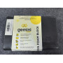 Блок для йоги Gemini Eva Pro 180грам 23х15х7, 5см (Чорний) Black GBK-1002