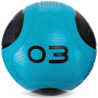 Мяч медицинский медбол Medicine Ball  GI-2620-3 3кг синий-черный