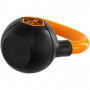 Тренировочная гиря LiveUp Urethane Competition Kettlebell 6 кг чёрно-оранжевая UAZE5336-6
