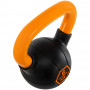 Тренировочная гиря LiveUp Urethane Competition Kettlebell 6 кг чёрно-оранжевая UAZE5336-6