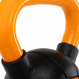Тренировочная гиря LiveUp Urethane Competition Kettlebell 6 кг чёрно-оранжевая UAZE5336-6