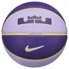 М'яч баскетбольний Nike ALL COURT 8P 2.0 L JAMES DEFLATED фіолетовий розмір 7 (Оригінал) N.100.4368.509.07
