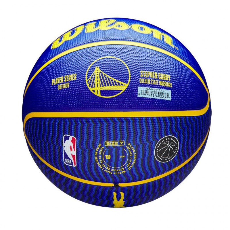 Мяч баскетбольный NBA PLAYER ICON OUTDOOR BSKT CURRY size 7 WZ4006101XB7 (Оригинал)