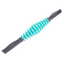 Масажер-палка роликова квітка GI-2517 Бірюзовий