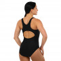 Купальник для плавання жіночий злитий Чорний EUKIVNTH Y-9001   M