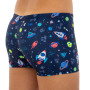 Плавки боксери для хлопчиків для плавання Планети вік 6-8 років темно-синій PL-2614    6