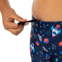 Плавки боксеры для мальчиков для плавания Планеты возраст 6-8 лет темно-синий-синий PL-2614    8