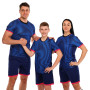 Форма футбольна комплект LIDONG Темно-синій 4XS-2XL D-8866-3   XL