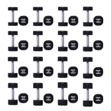 Гантельний ряд 12.5-50 кг Hammer Strength TPU (16 пар) 1000 кг
