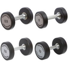 Гантельний ряд Technogym TG-2.5-10 кг 4 пари (заг.вага 50 кг)