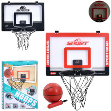 Електронний баскетбольне кільце зі щитом 25см 1323