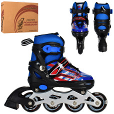 Ролики Profi Roller A 4144-M-BL размер 35-38 Синий