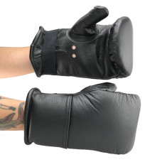 Снарядні рукавички шкіряні (битки) GS-2021 Білий