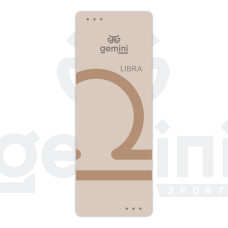 Килимок для йоги каучуковий поліуретан Pro Zodiac LIBRA Gemini 183см*68см*5мм PUY-4900-2