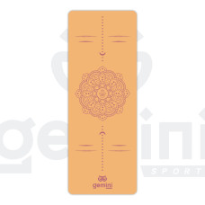 Килимок для йоги каучуковий поліуретан Pro Gemini 183см*68см*5мм PUY-3900-14