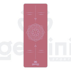 Килимок для йоги каучуковий поліуретан Pro Gemini 183см*68см*5мм PUY-3900-15
