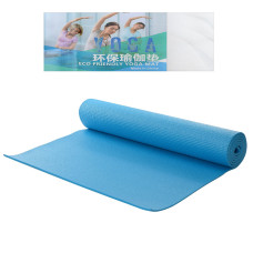 Килимок для фітнесу та йоги PVC 6mm GPVC-6LBL