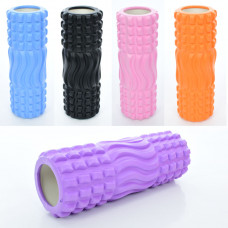 Роллер для занять йогою та пілатесом 33см*11см GR-3701 Зелений