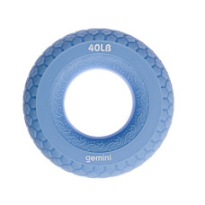 Эспандер кистевой кольцо силикон Gemini GI-3991-40LB нагрузка 18кг синий
