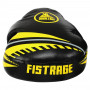 Лапи вигнуті для боксу та єдиноборств FISTRAGE (2 шт), чорно-жовті VL-9357