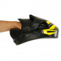 Лапи вигнуті для боксу та єдиноборств FISTRAGE (2 шт), чорно-жовті VL-9357