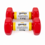 Гантели для фитнеса Gemini Sport с виниловым покрытием 2×2,5 кг GSD-2.5RED