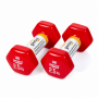 Гантели для фитнеса Gemini Sport с виниловым покрытием 2×2,5 кг GSD-2.5RED