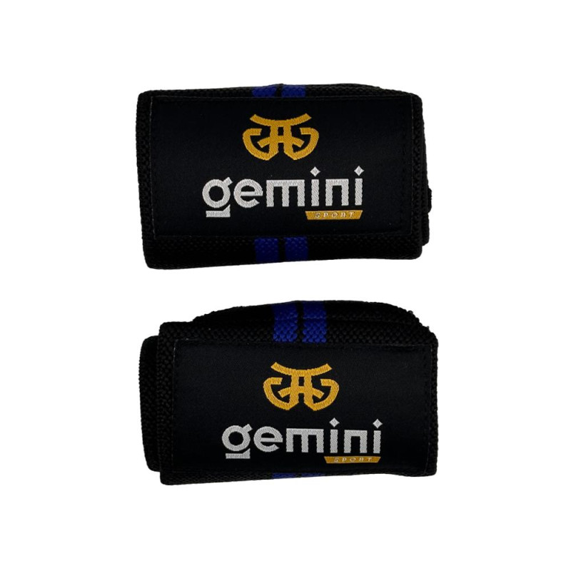 Напульсник эластичный для фиксации запястья Gemini 2шт GC-8282  Черный-красный