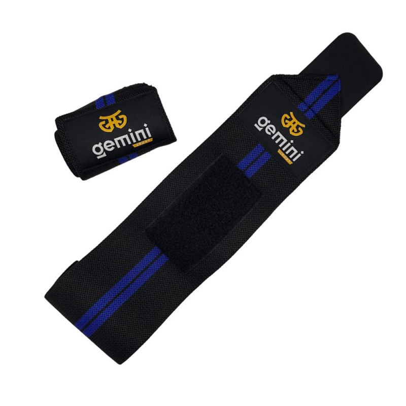 Напульсник эластичный для фиксации запястья Gemini 2шт GC-8282  Черный-красный