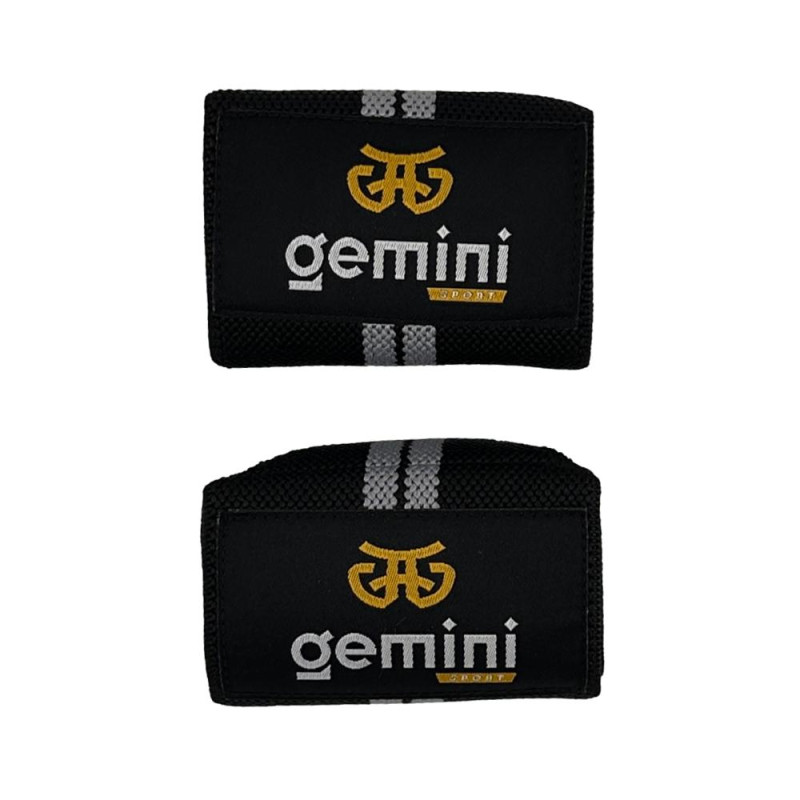 Напульсник эластичный для фиксации запястья Gemini 2шт GC-8282  Черный-красный