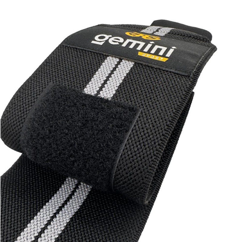 Напульсник эластичный для фиксации запястья Gemini 2шт GC-8282  Черный-красный
