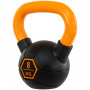 Гиря тренувальна LiveUp Urethane Competition Kettlebell 8 кг чорно-помаранчева UAZE5336-8