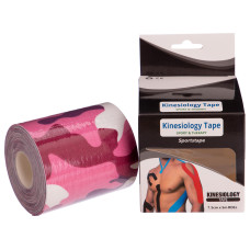 Кінезіо тейп (Kinesiology tape) BC-0842-7.5 Чорний