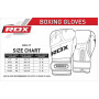 Боксерські рукавички RDX Rex Leather Black 12 ун.