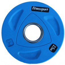 Диск олімпійський гумовий кольоровий Generation Fitness RCP20-2,5 кг