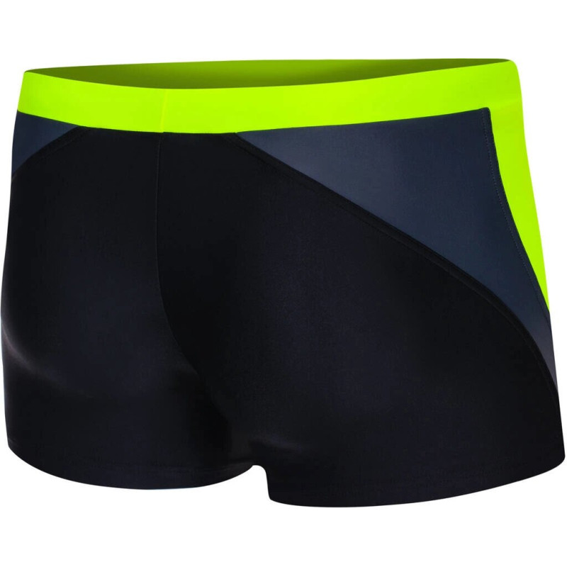 Плавки боксери для чоловіків Aqua Speed DARIO 6233 Чорний Салатовий 346-138 (Оригінал)   L