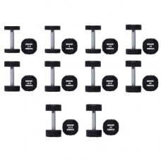 Гантельний ряд 2.5-25 кг Hammer Strength TPU (10 пар) 275 кг