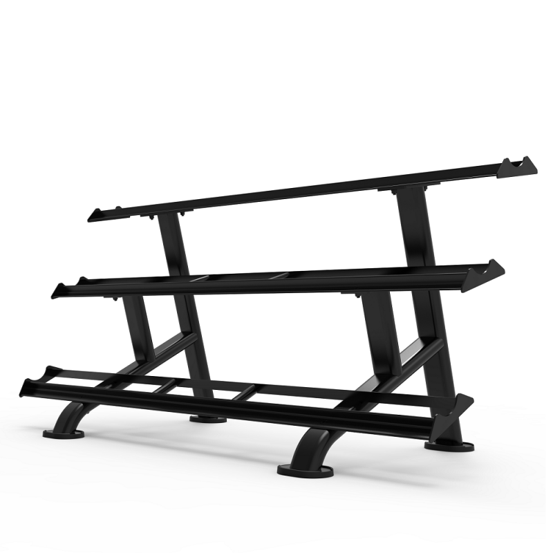 Горизонтальна стійка для гантелей на 15 пар  Impulse Evolution