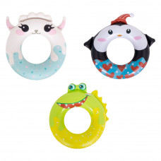 Круг для плавання 35168 Чорний/Білий