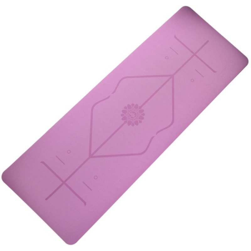 Мат для йоги Generation Fitness 183х61х0,6 фіолетовий