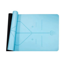 Мат для йоги Generation Fitness 183х61х0,6 світло-синій