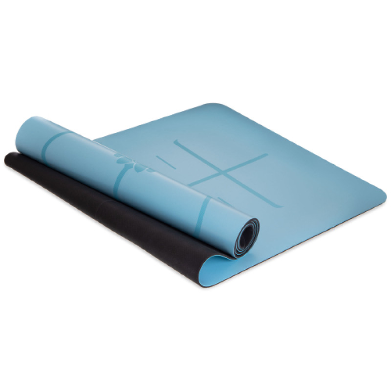 Мат для йоги Generation Fitness 183х61х0,6 світло-синій