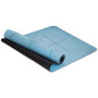 Мат для йоги Generation Fitness 183х61х0,6 світло-синій