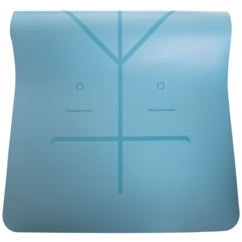 Мат для йоги Generation Fitness 183х61х0,6 світло-синій