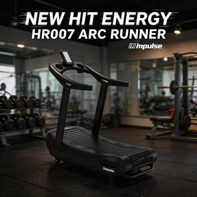 Механическая инерционная беговая дорожка Impulse ARC RUNNER HR007