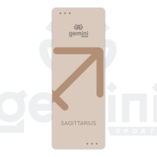 Килимок для йоги каучуковий поліуретан Pro Zodiac SAGITTARIUS Gemini 183см*68см*5мм PUY-4900-6