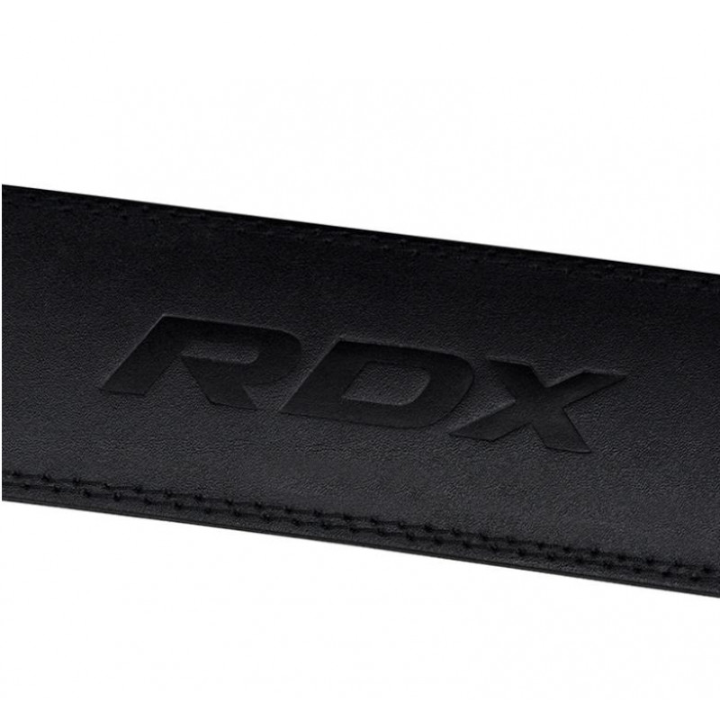 Пояс для важкої атлетики RDX Leather Full Black M