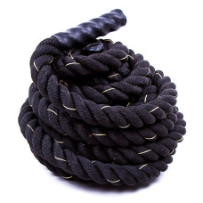 Канат для кросфіту Battle Rope L-12м, d-5см, чорний